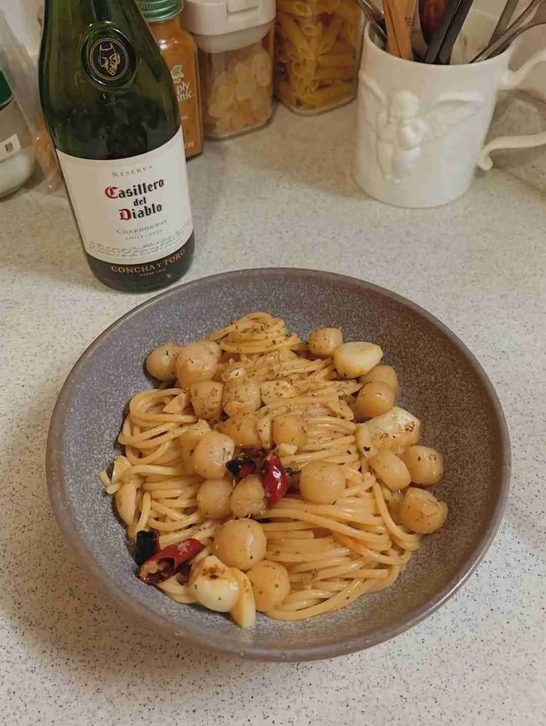 bay scallops and pasta recipe