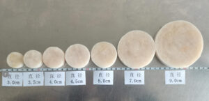 냉동 가리비 관자살 size